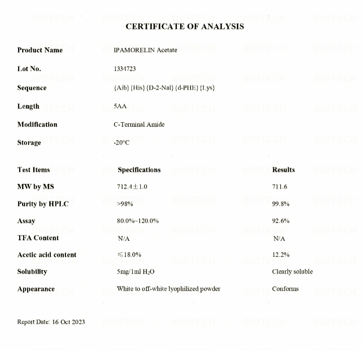 Ipamorelin (5mg)