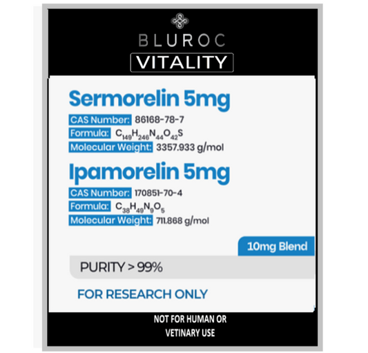 Sermorelin & Ipamorelin Blend (10mg)